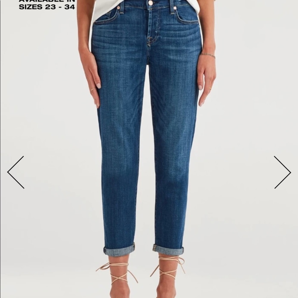 7 for all mankind josefina skinny boyfriend jeans